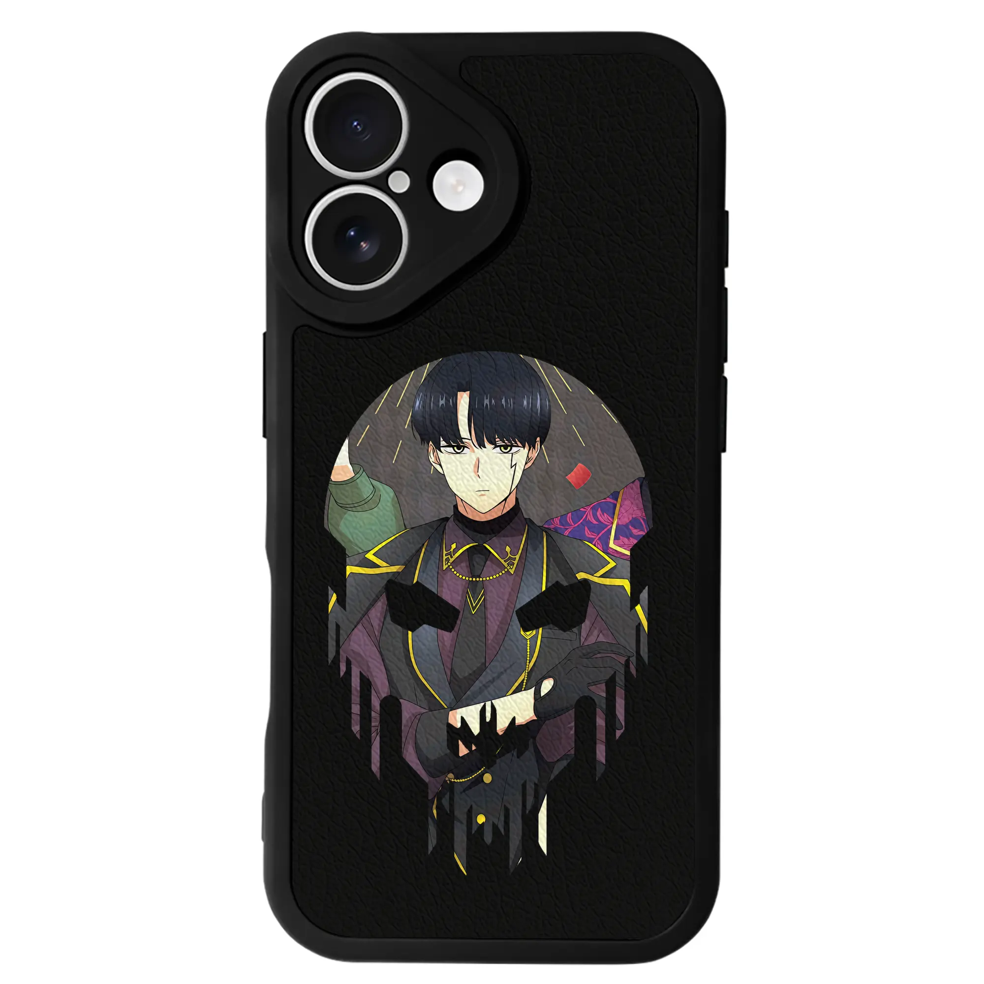 マッシュル グッズ,マッシュ・バーネデッド - IPhone 16シリーズ対応 ・ シリコンスマホケース ・ レザー調 ・ 高精度フィット ・ 耐衝撃 ・ ワイヤレス充電対応 ・ 精密カット